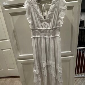 Kerry Road White Lace Dress XL